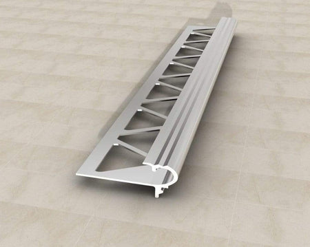 Aluminium Stair Nosing Profile Silver