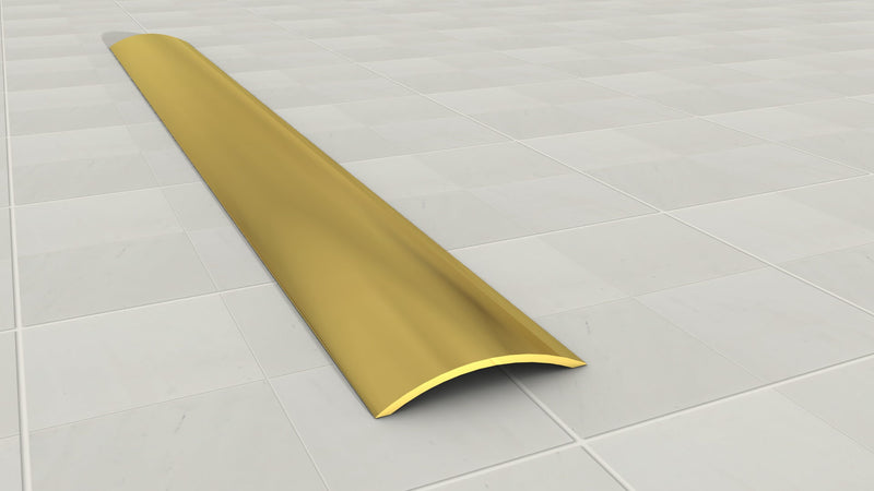 Aluminium Cover Strip Gold