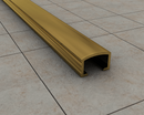 Aluminium Listello Border Profile Gold