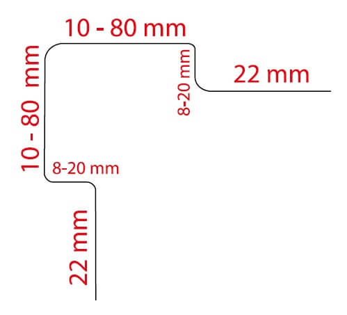 Stainless Steel Corner Protection Profile