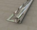 Stainless Steel Round Edge Tile Trim Silver