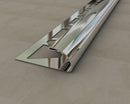 Stainless Steel Round Edge Tile Trim Silver