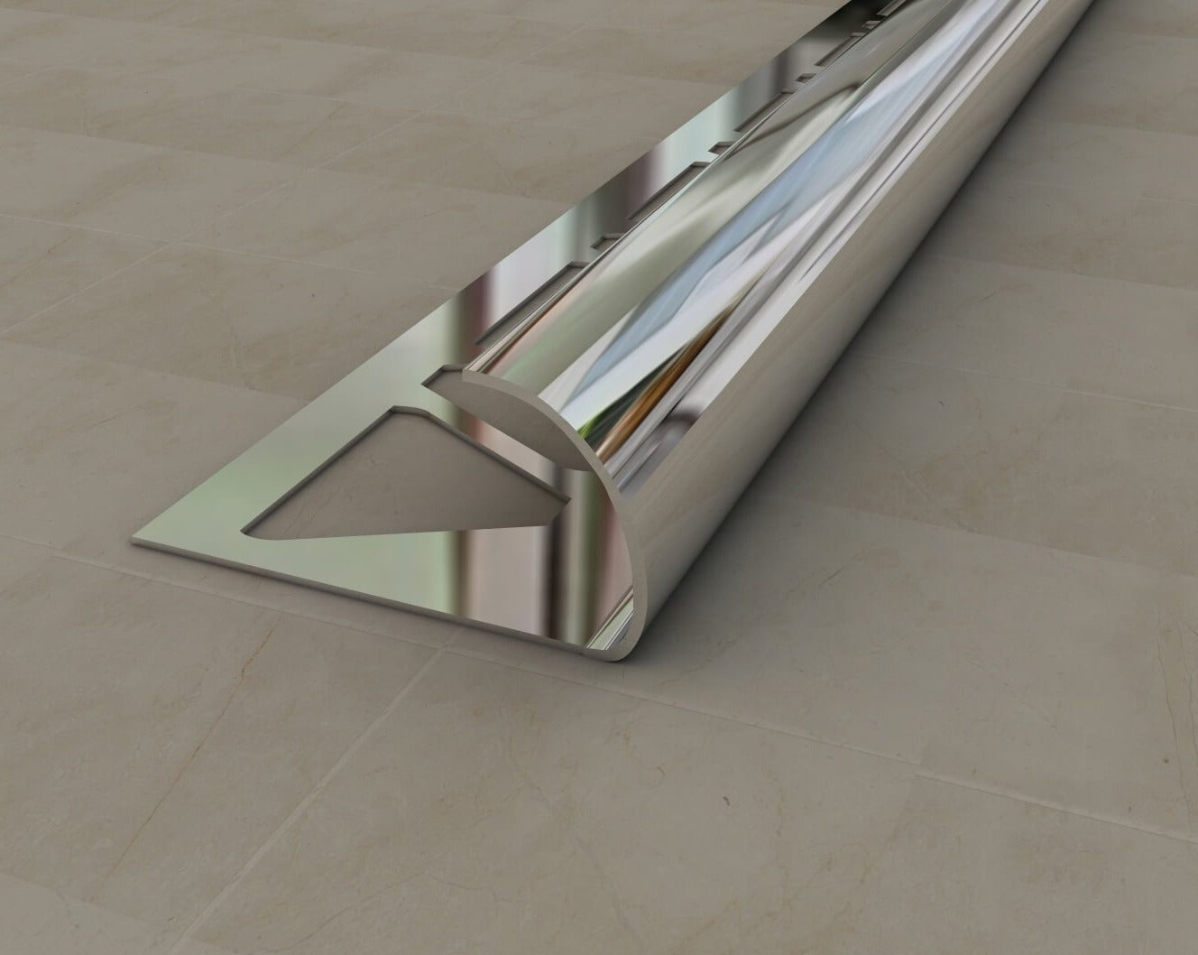 Stainless Steel Round Edge Tile Trim Profiles