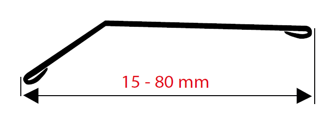 Stainless Steel Sloping Edge Transition Profile