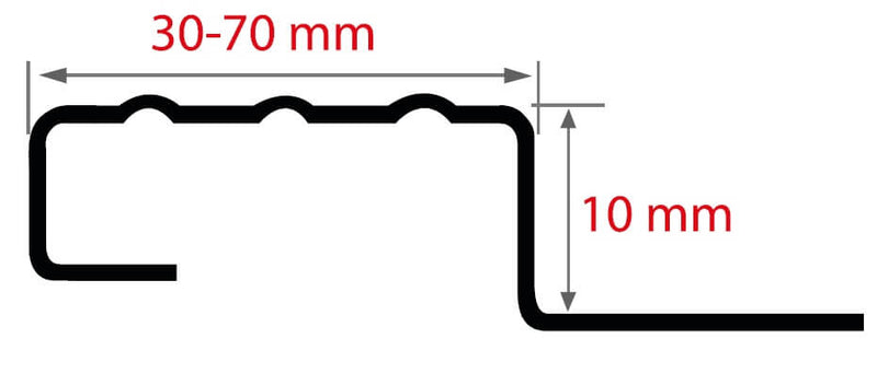 Stainless Steel Stair Nosing Profile