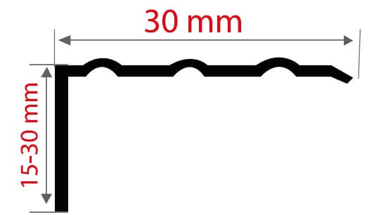 Stainless Steel Stair Nosing Profile