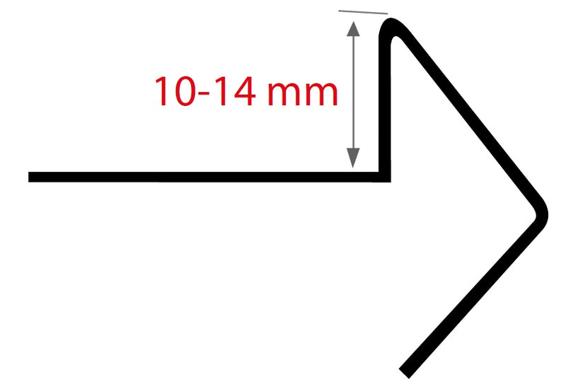 Stainless Steel Triangular Stair Nosing Profile