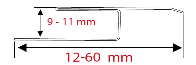 Stainless Steel Z-Shaped Flooring Transition Profile